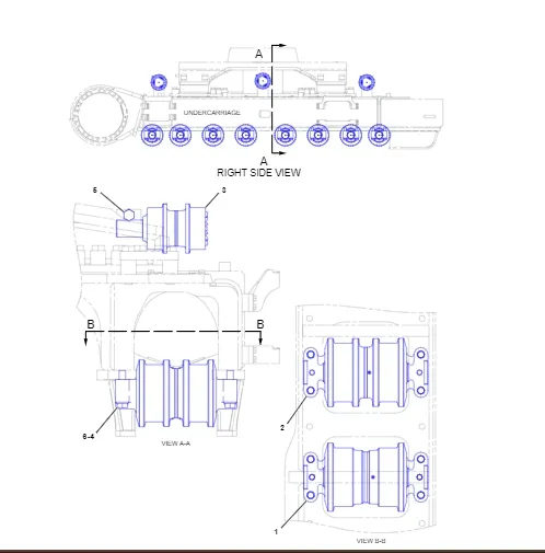 Cat 390D 185-5065 Idler For Excavator
